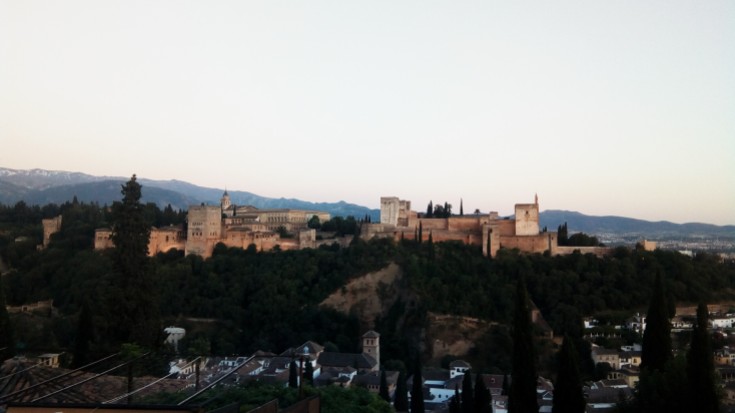 The Alhambra from Mirador de San Nicolas