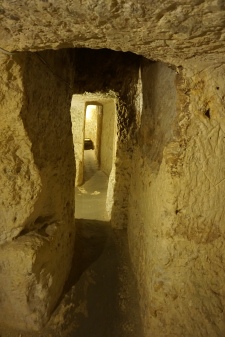 Catacomb tunnels