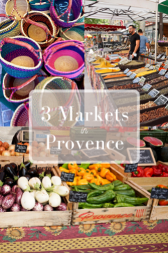 3 Markets in Provence